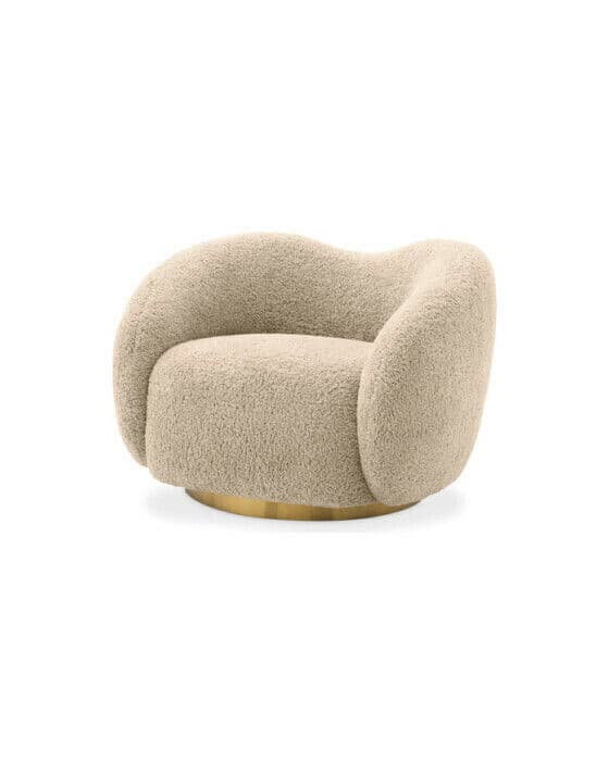 Swivel Chair Diego canberra sand
