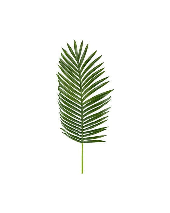 Kunstig Palmeblad grønn