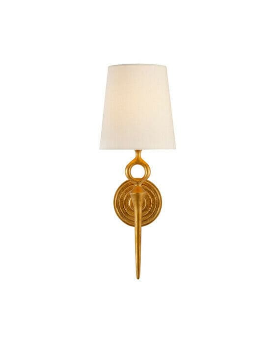 Bristol Single Sconce Gilded