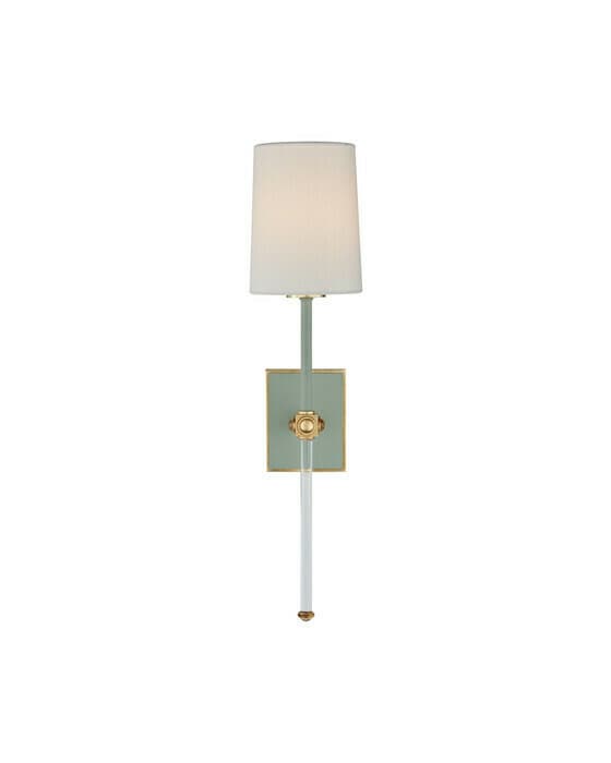 Lucia Tail Sconce Celadon Medium