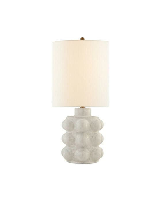 Vedra Medium Table Lamp Bone Craquelure