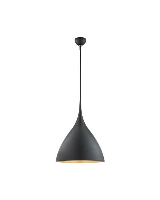Agnes Medium Pendant Matte Black