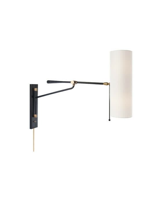 Frankfort Articulating Wall Light Black