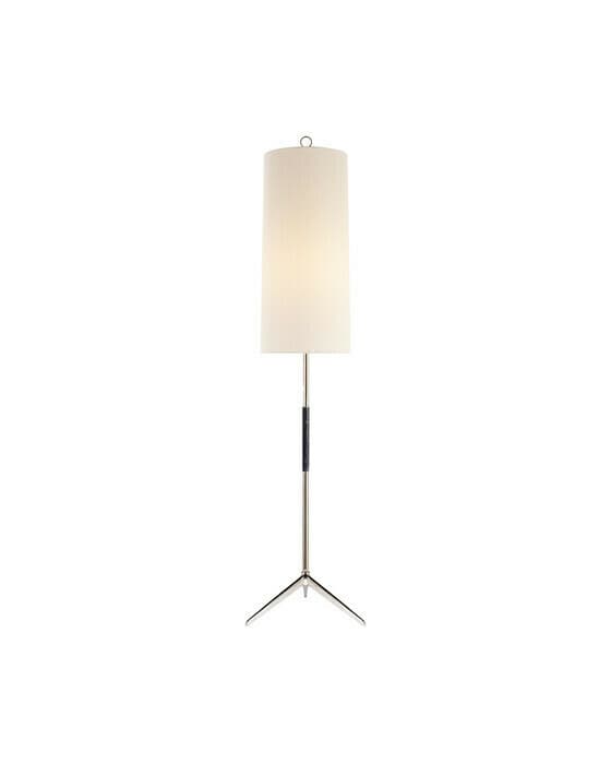 Frankfort Floor Lamp Polished Nickel