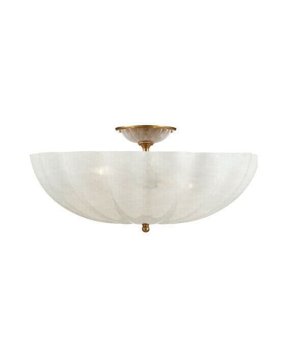 Rosehill Large Flush Mount Antique Brass