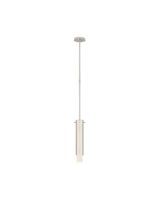 Precision Cylinder Pendant Polished Nickel Small