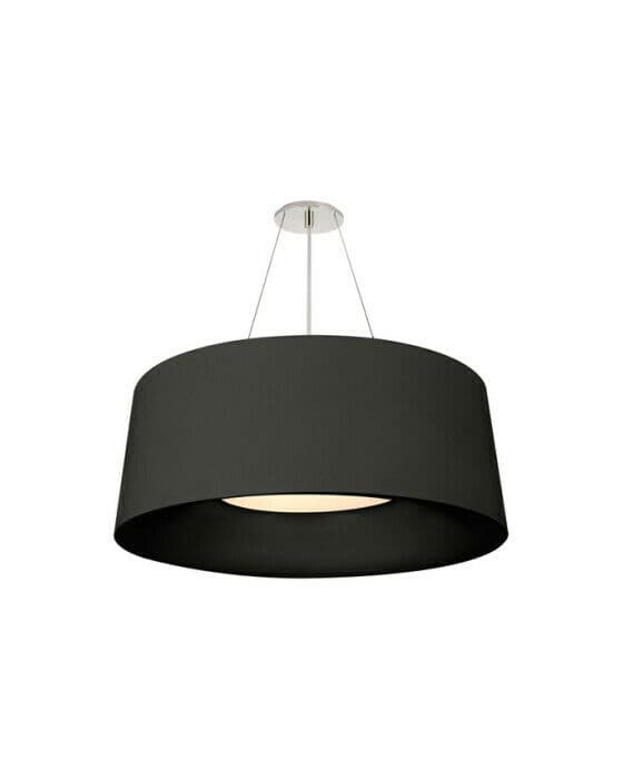 Halo Medium Hanging Shade Matte Black