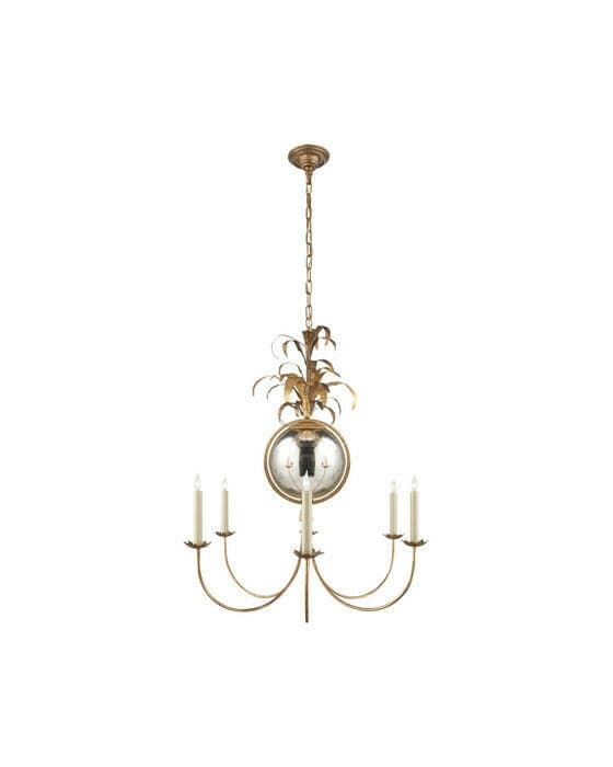 Gramercy Medium Chandelier Gilded Iron