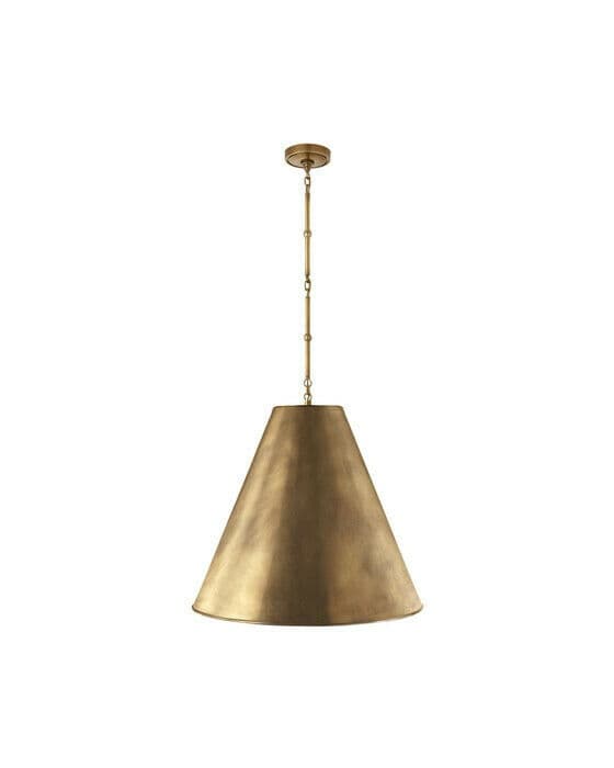 Goodman taklampe messing L