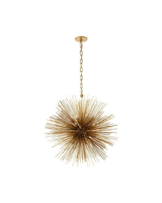 Strada Round Pendant Gild