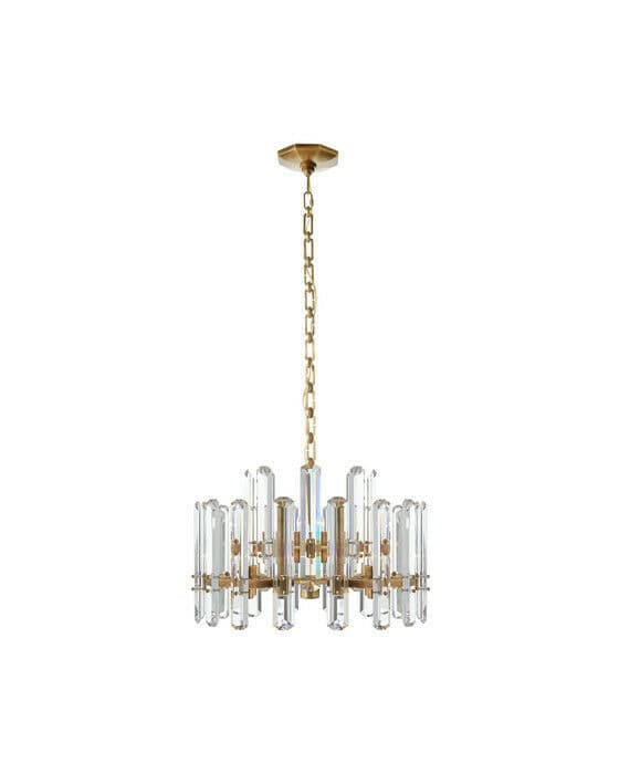 Bonnington Chandelier Antique Brass