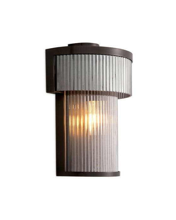 Andromeda vegglampe bronse