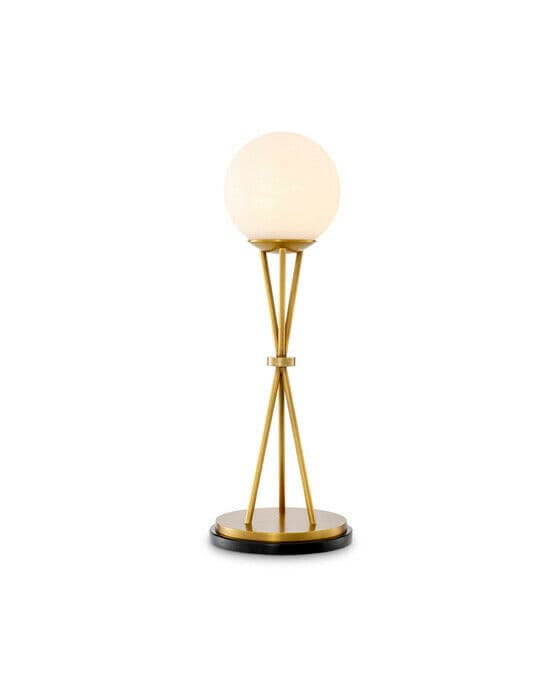 Izzy bordlampe antikk messing