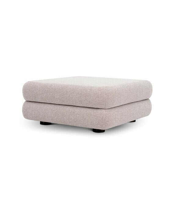 Malaga sofa mauritius light grey fotskammel