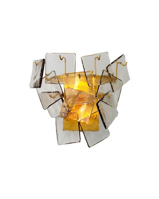 Biltmore vegglampe antikk messing