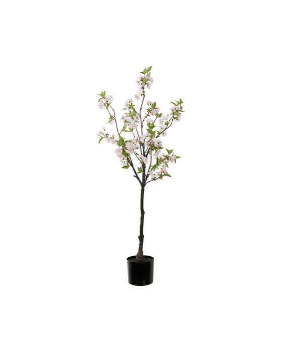 Kirsebærblomst kunsttre rosa