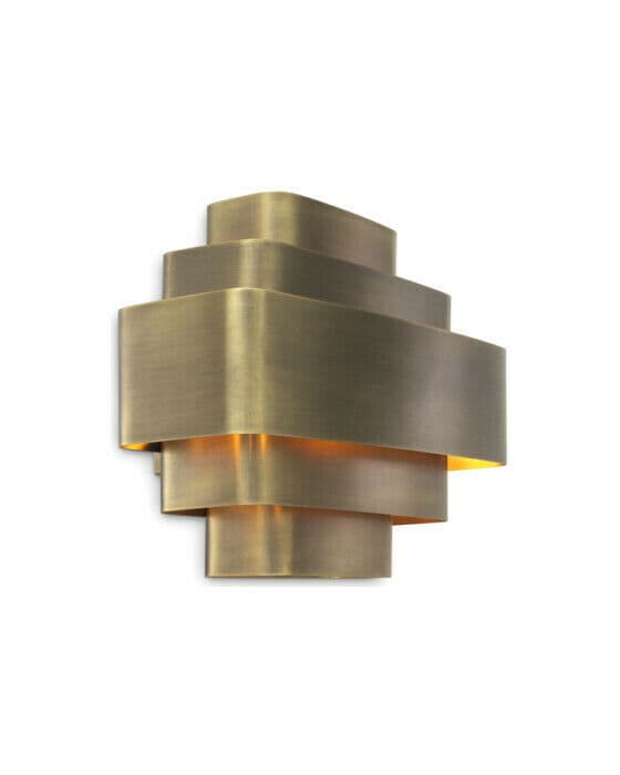 Pegaso vegglampe vintage messing