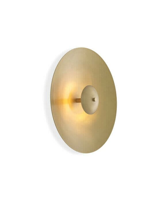 Moderna vegglampe messing