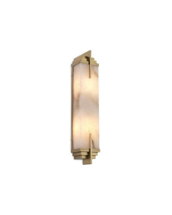 Harman vegglampe messing