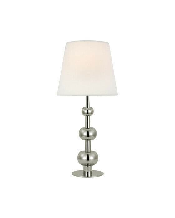 Comtesse Triple Table Lamp Nickel