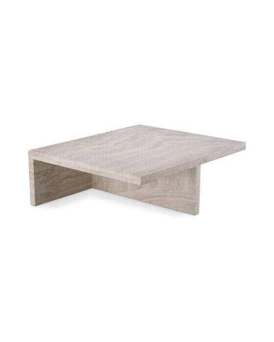 Amara salongbord lav travertin