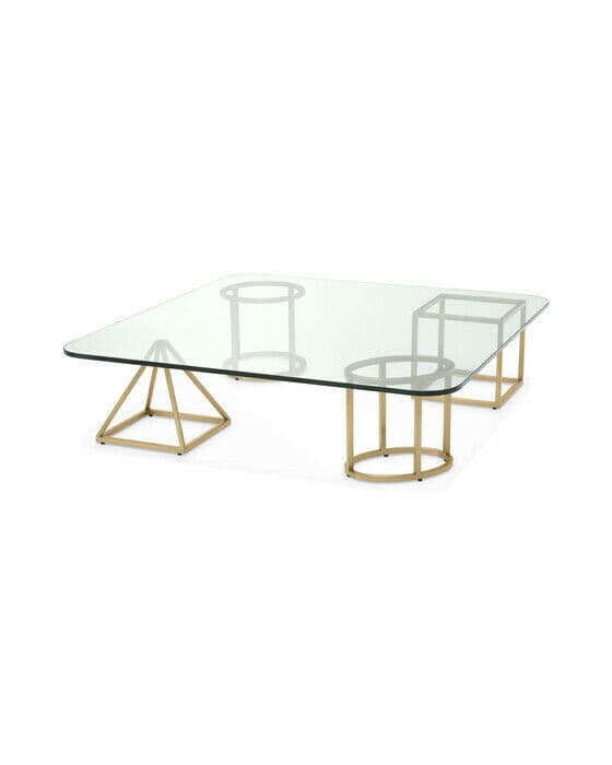 Speiser salongbord brushed brass