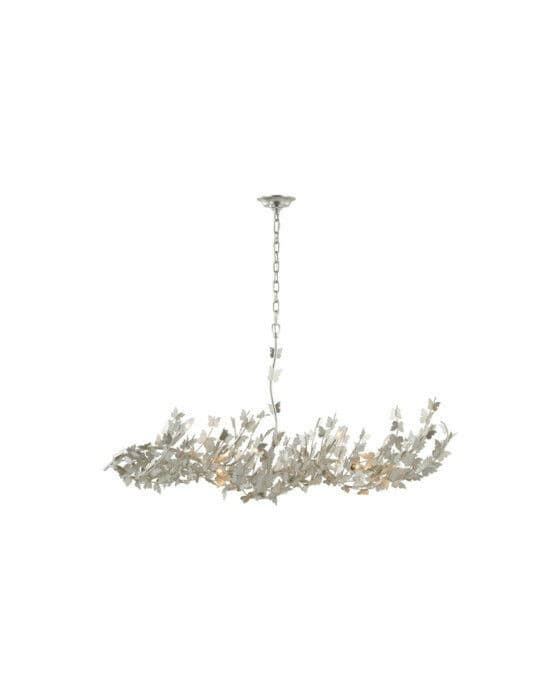 Farfalle Linear Chandelier Silver L