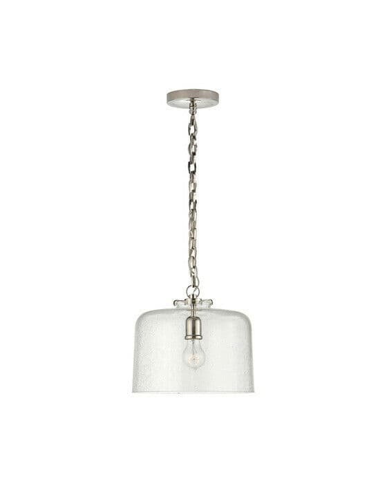 Katie Dome Pendant Polished Nickel