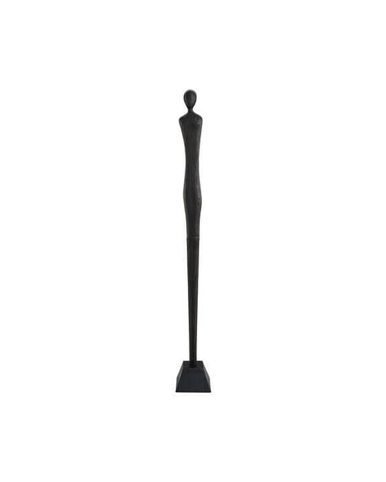 Uomo skulptur svart