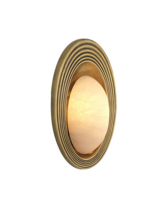 Savono vegglampe vintage brass