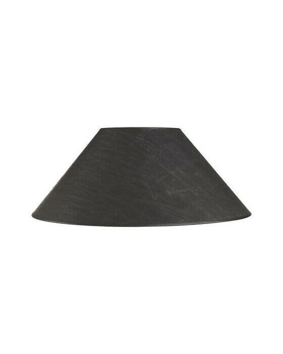 Non La lampskjerm leather ebony