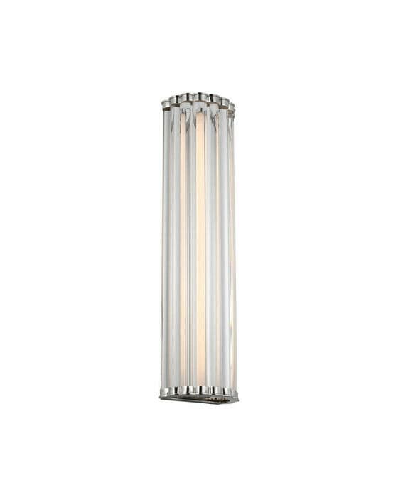 Kean 21" vegglampe nikkel