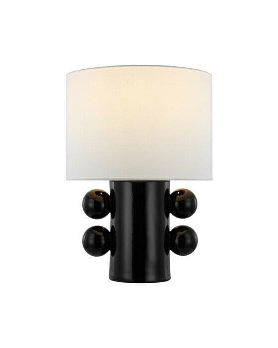 Tiglia Low Table Lamp Black