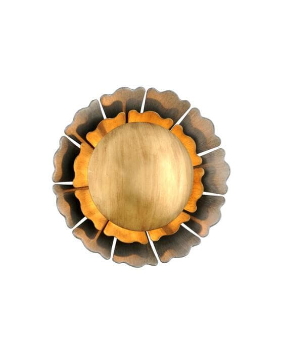 Magic Garden vegglampe bronse