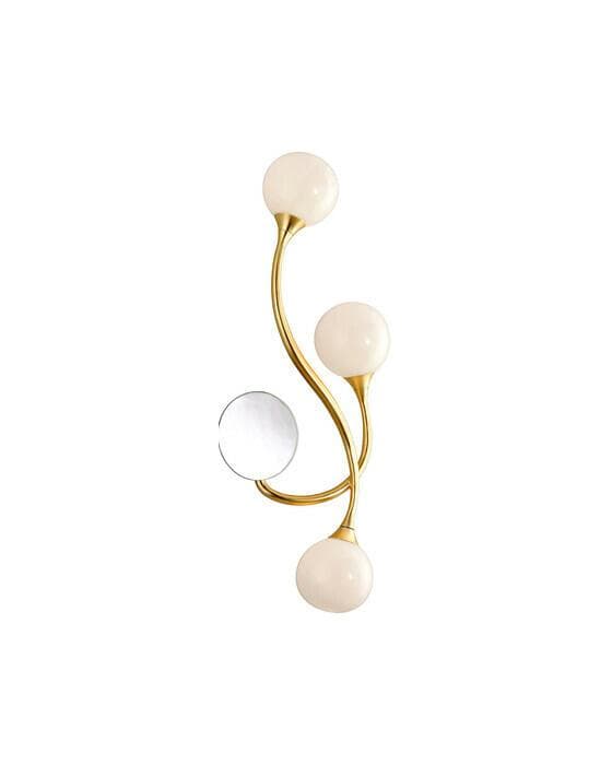 Signature vegglampe gull