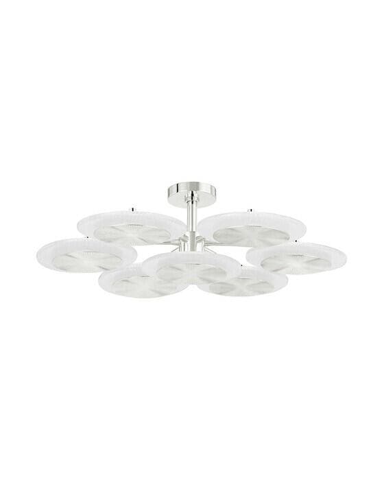 Topaz plafond nikkel