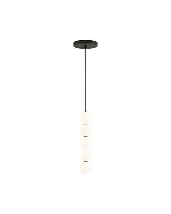 Orbet 5-Light Pendant Nightshade Black