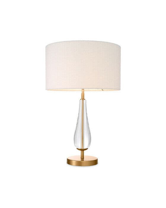 Stilla bordlampe antikk messing