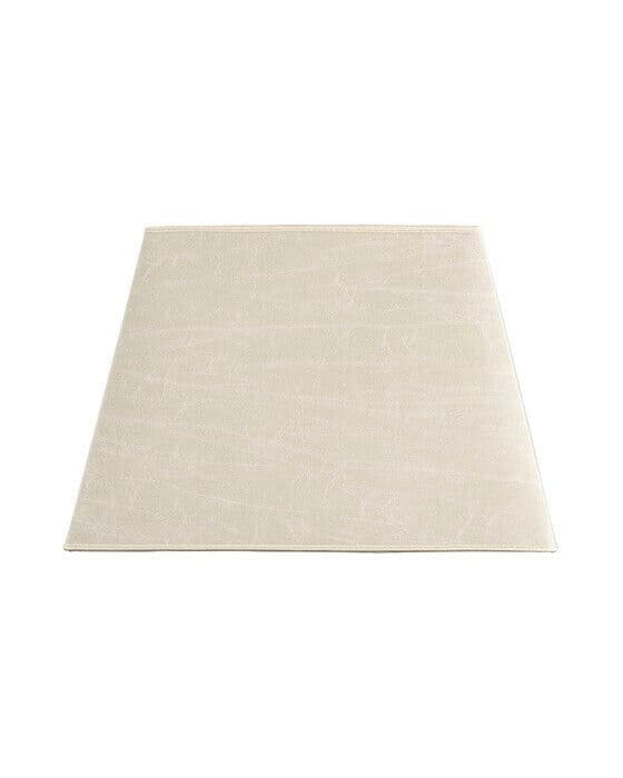 Square lampeskjerm leather cream