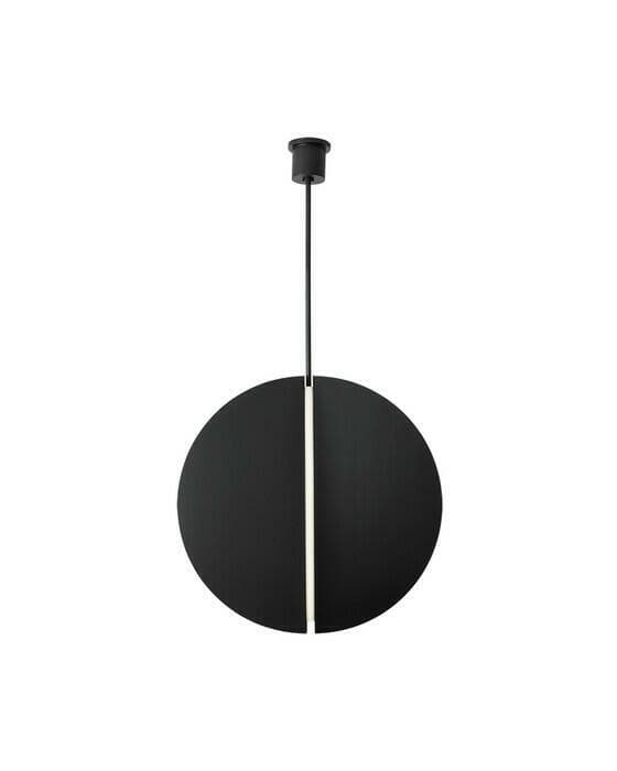 Bau 36 Pendant in Nightshade Black