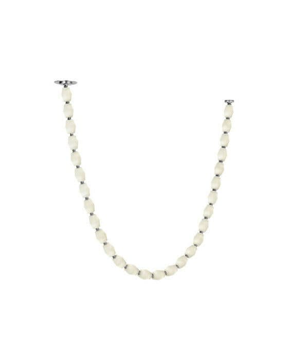 Collier Alabaster 84 Chandelier Polished Nickel 3000K