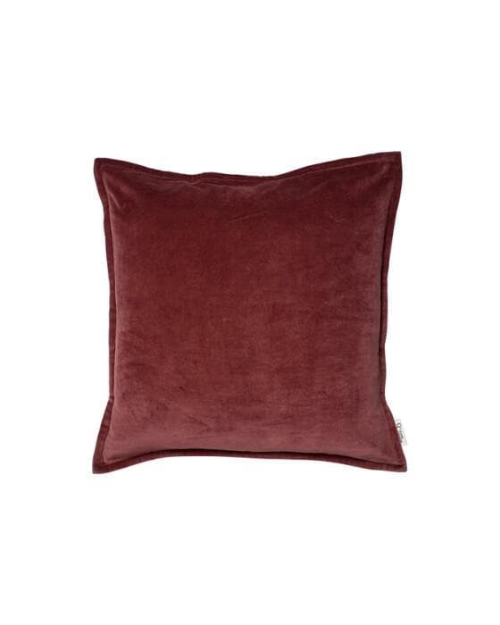 Putetrekk classic velvet burgundy