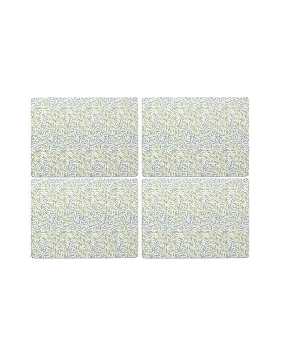 Morris & Co Willow dekkebrikker grønn 4-pk