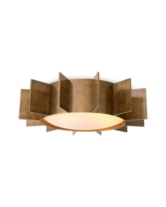 Mario taklampe antikk messing