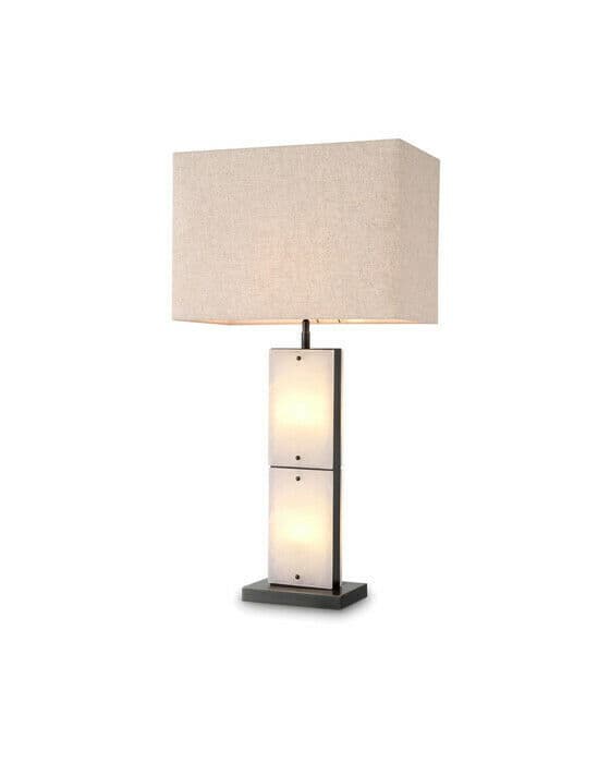 Ortiz bordlampe bronse