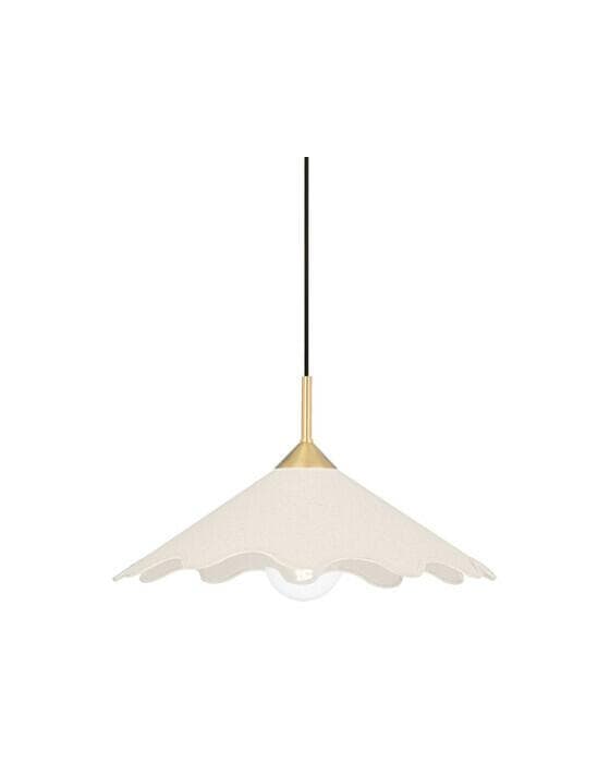 Sodsai taklampe antikk messing