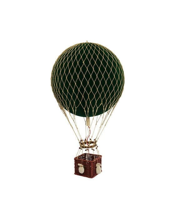 Royal Aero Hot Air Balloon Velvet Green