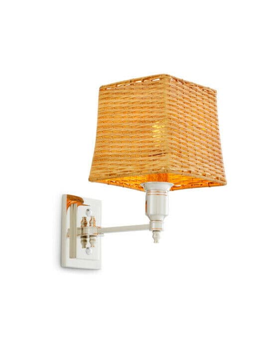 Lexington vägglampe nikkel/rotting