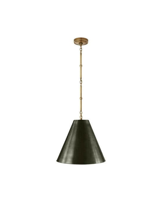 Goodman taklampe messing/bronse S
