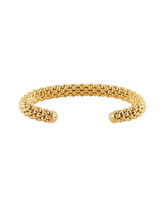 Rope bangle armbånd gull